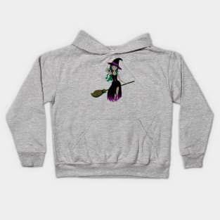 Cute witch Kids Hoodie